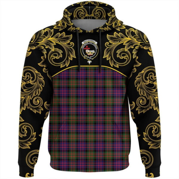 MacDonald Modern Clan Hoodie, Scottish Tartan MacDonald Modern Clans Hoodie Empire Style - Image 2