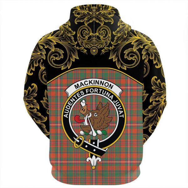 MacKinnon Ancient Clan Hoodie, Scottish Tartan MacKinnon Ancient Clans Hoodie Empire Style - Image 3