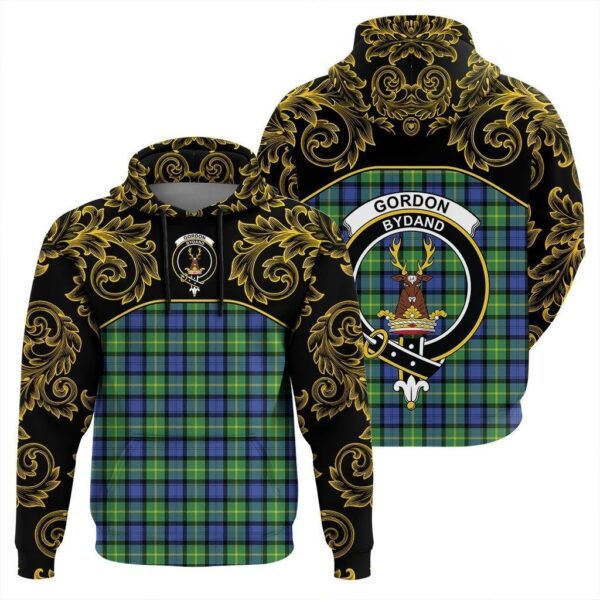 Gordon Old Ancient Clan Hoodie, Scottish Tartan Gordon Old Ancient Clans Hoodie Empire Style