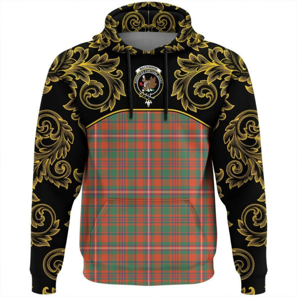 MacKinnon Ancient Clan Hoodie, Scottish Tartan MacKinnon Ancient Clans Hoodie Empire Style - Image 2