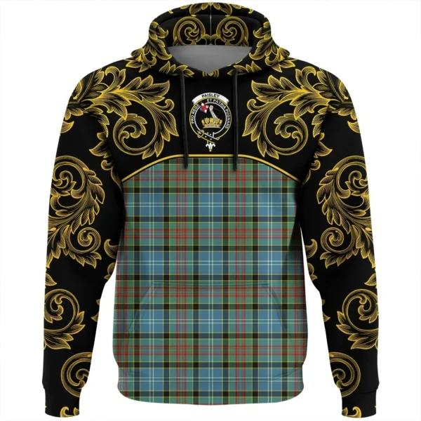 Paisley District Clan Hoodie, Scottish Tartan Paisley District Clans Hoodie Empire Style - Image 2