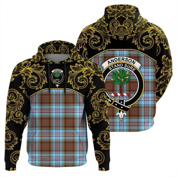 Anderson Ancient Clan Hoodie, Scottish Tartan Anderson Ancient Clans Hoodie Empire Style