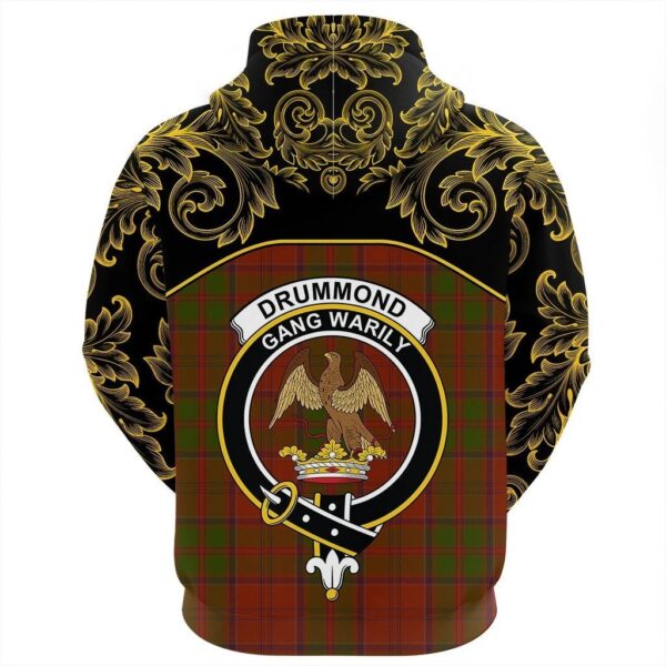 Drummond Clan Clan Hoodie, Scottish Tartan Drummond Clan Clans Hoodie Empire Style - Image 3