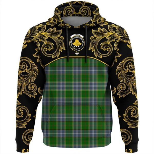 Pringle Clan Hoodie, Scottish Tartan Pringle Clans Hoodie Empire Style - Image 2