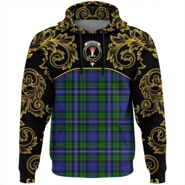 Robertson Hunting Modern Clan Hoodie, Scottish Tartan Robertson Hunting Modern Clans Hoodie Empire Style - Image 2