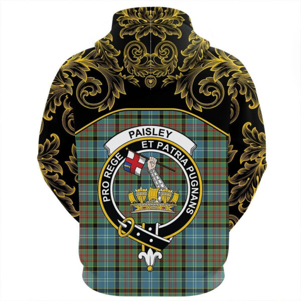 Paisley District Clan Hoodie, Scottish Tartan Paisley District Clans Hoodie Empire Style - Image 3