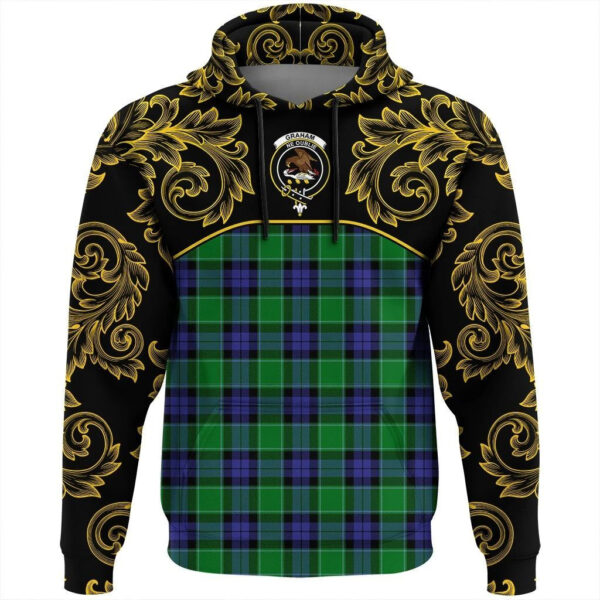 Graham of Menteith Modern Clan Hoodie, Scottish Tartan Graham of Menteith Modern Clans Hoodie Empire Style - Image 2