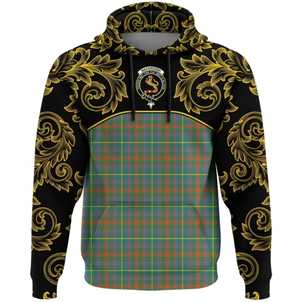 MacKintosh Hunting Ancient Clan Hoodie, Scottish Tartan MacKintosh Hunting Ancient Clans Hoodie Empire Style - Image 2