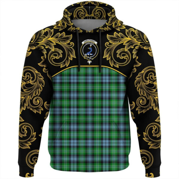 Arbuthnot Ancient Clan Hoodie, Scottish Tartan Arbuthnot Ancient Clans Hoodie Empire Style - Image 2