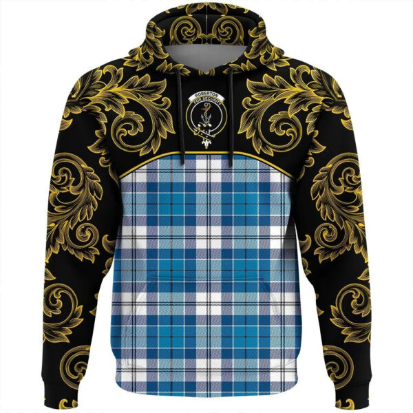 Roberton Clan Hoodie, Scottish Tartan Roberton Clans Hoodie Empire Style - Image 2