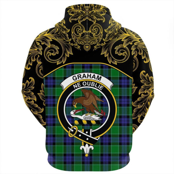 Graham of Menteith Modern Clan Hoodie, Scottish Tartan Graham of Menteith Modern Clans Hoodie Empire Style - Image 3