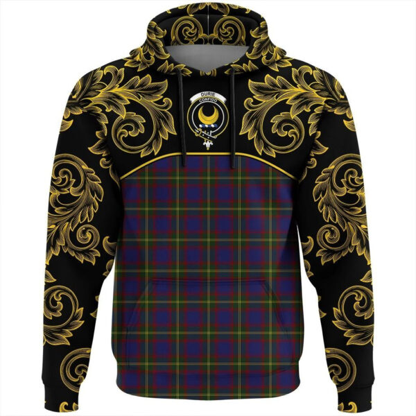 Durie Clan Hoodie, Scottish Tartan Durie Clans Hoodie Empire Style - Image 2