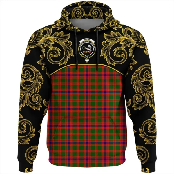 Skene Modern Clan Hoodie, Scottish Tartan Skene Modern Clans Hoodie Empire Style - Image 2