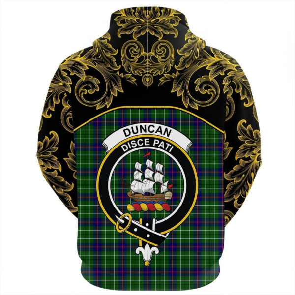 Duncan Modern Clan Hoodie, Scottish Tartan Duncan Modern Clans Hoodie Empire Style - Image 3