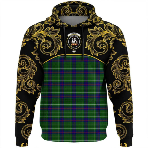 Duncan Modern Clan Hoodie, Scottish Tartan Duncan Modern Clans Hoodie Empire Style - Image 2