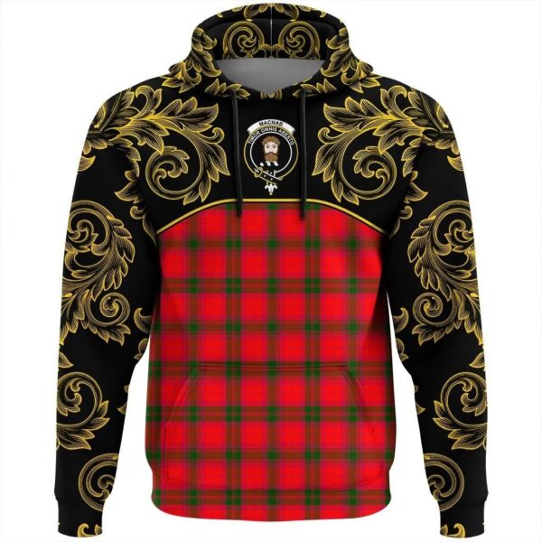 MacNab Modern Clan Hoodie, Scottish Tartan MacNab Modern Clans Hoodie Empire Style - Image 2