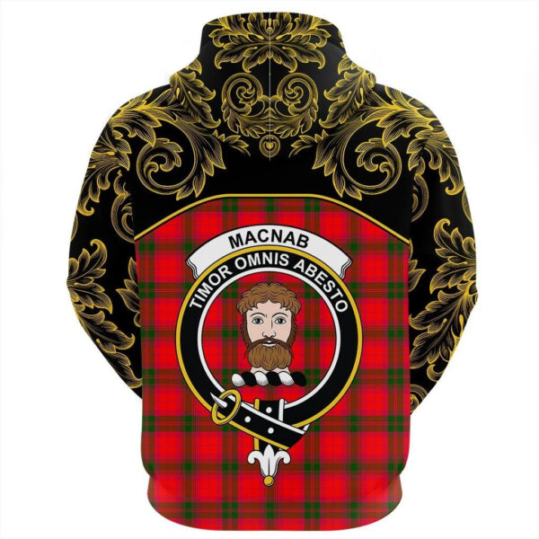 MacNab Modern Clan Hoodie, Scottish Tartan MacNab Modern Clans Hoodie Empire Style - Image 3