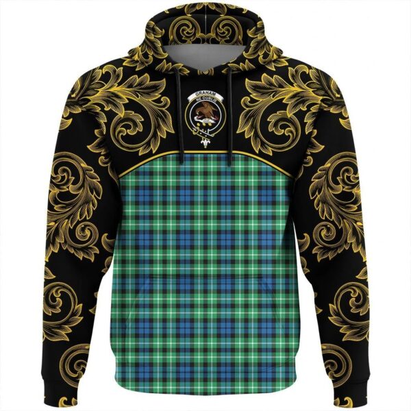 Graham of Montrose Ancient Clan Hoodie, Scottish Tartan Graham of Montrose Ancient Clans Hoodie Empire Style - Image 2