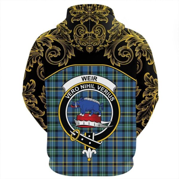 Weir Ancient Clan Hoodie, Scottish Tartan Weir Ancient Clans Hoodie Empire Style - Image 3