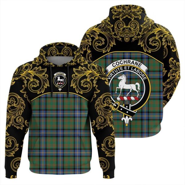 Cochrane Ancient Clan Hoodie, Scottish Tartan Cochrane Ancient Clans Hoodie Empire Style