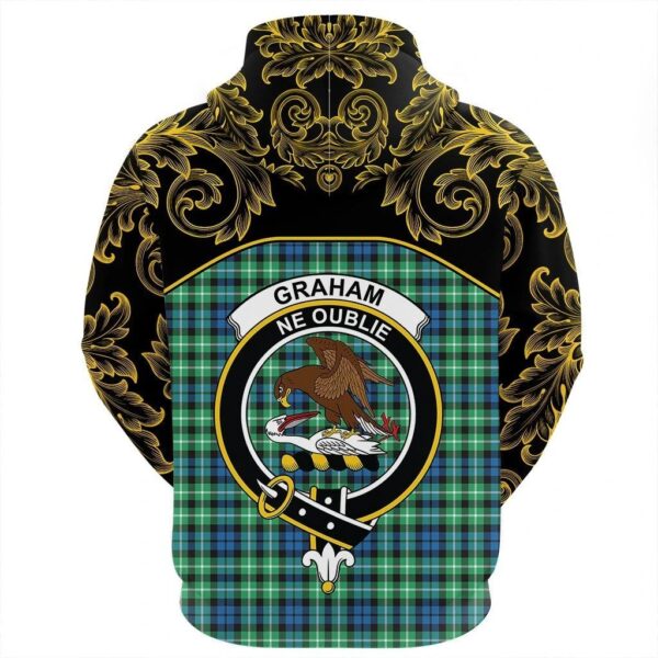 Graham of Montrose Ancient Clan Hoodie, Scottish Tartan Graham of Montrose Ancient Clans Hoodie Empire Style - Image 3