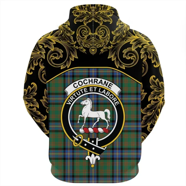 Cochrane Ancient Clan Hoodie, Scottish Tartan Cochrane Ancient Clans Hoodie Empire Style - Image 3