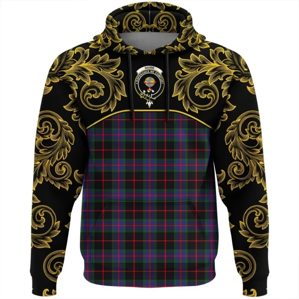 Nairn Clan Hoodie, Scottish Tartan Nairn Clans Hoodie Empire Style - Image 2