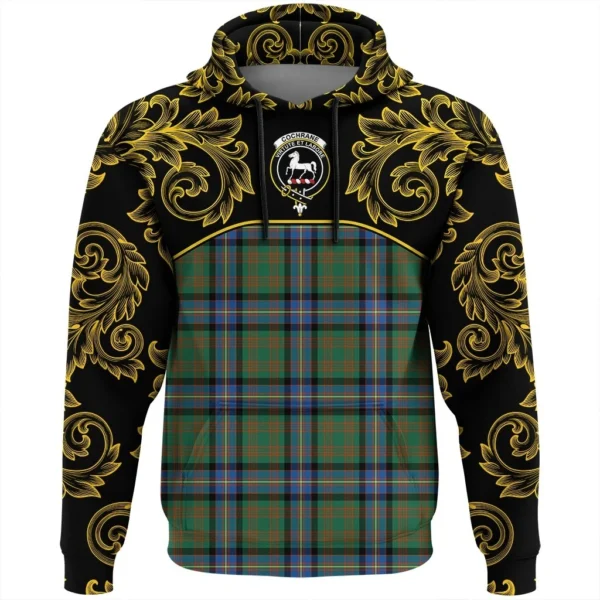 Cochrane Ancient Clan Hoodie, Scottish Tartan Cochrane Ancient Clans Hoodie Empire Style - Image 2