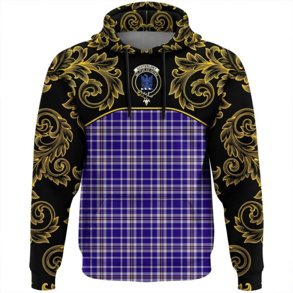 Ochterlony Clan Hoodie, Scottish Tartan Ochterlony Clans Hoodie Empire Style - Image 2