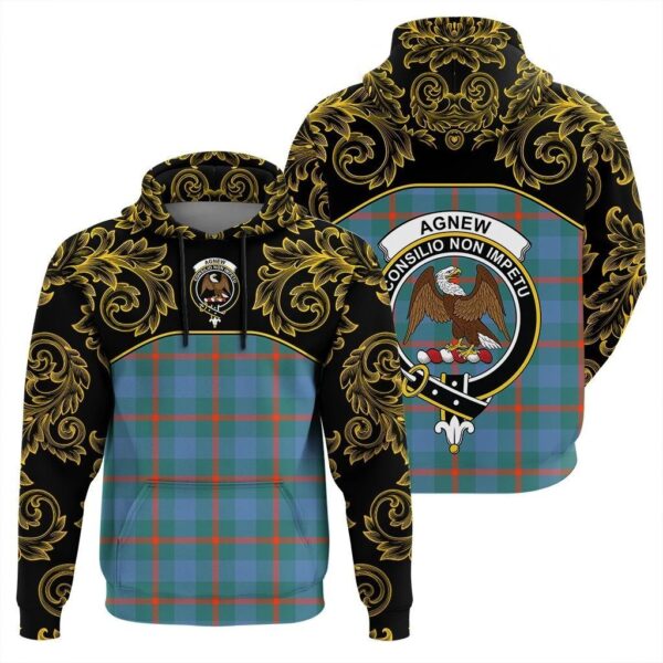 Agnew Ancient Clan Hoodie, Scottish Tartan Agnew Ancient Clans Hoodie Empire Style