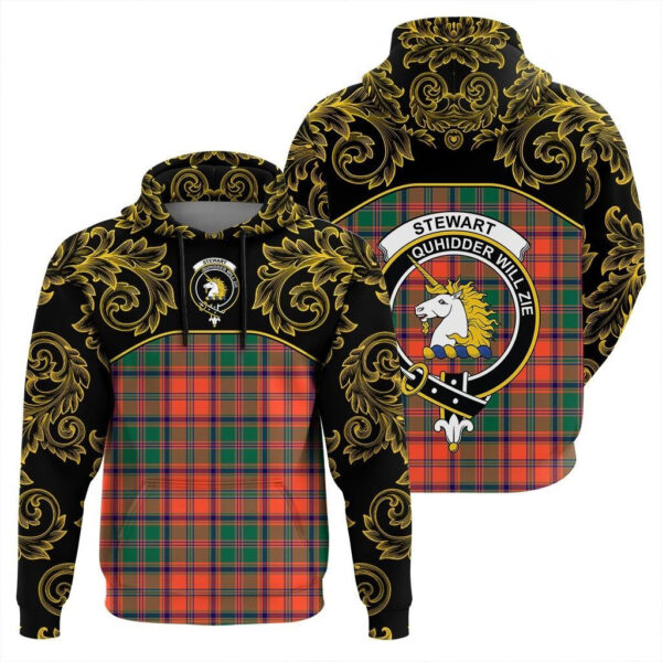 Stewart of Appin Ancient Clan Hoodie, Scottish Tartan Stewart of Appin Ancient Clans Hoodie Empire Style