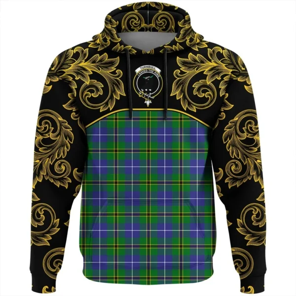 Turnbull Hunting Clan Hoodie, Scottish Tartan Turnbull Hunting Clans Hoodie Empire Style - Image 2