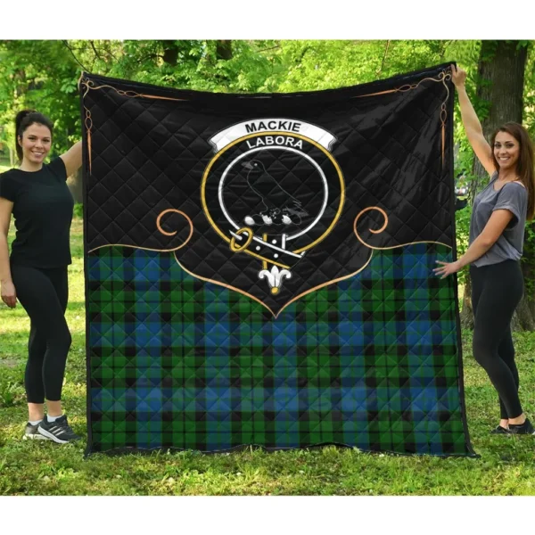 MacKie Clan Quilt, Scottish Tartan MacKie Clans Premium Quilt Cherish Style - Image 3