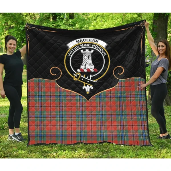 MacLean of Duart Ancient Clan Quilt, Scottish Tartan MacLean of Duart Ancient Clans Premium Quilt Cherish Style - Image 3