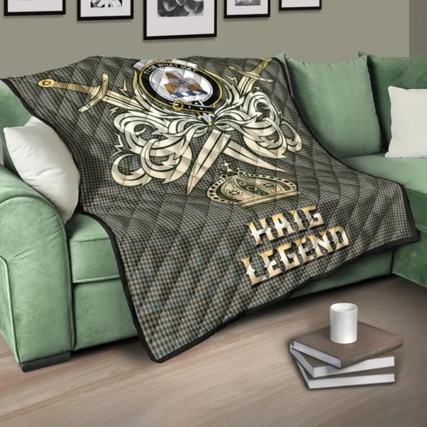 Haig Clan Quilt, Scottish Tartan Haig Clans Premium Quilt Legend Gold Royal Style - Image 3