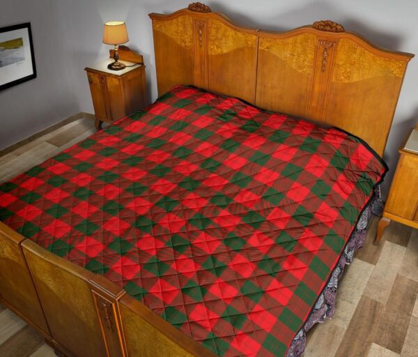 Tartanclans Premium Quilt, Erskine Modern Tartan Quilt - Image 10