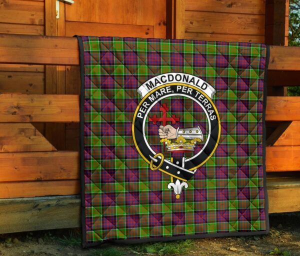 Tartanclans Premium Quilt, MacDonald of Clanranald Tartan Quilt - Image 5