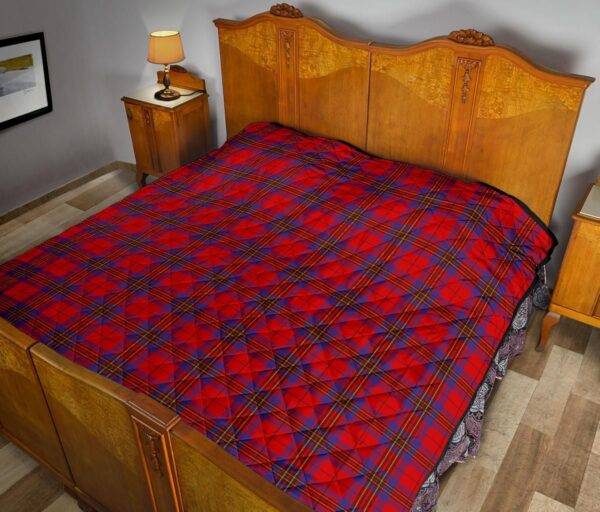 Tartanclans Premium Quilt, Leslie Modern Tartan Quilt - Image 10