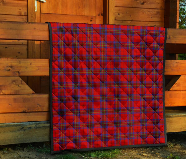 Tartanclans Premium Quilt, Leslie Modern Tartan Quilt - Image 5