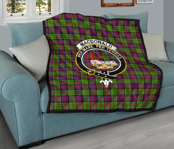 Tartanclans Premium Quilt, MacDonald of Clanranald Tartan Quilt - Image 9