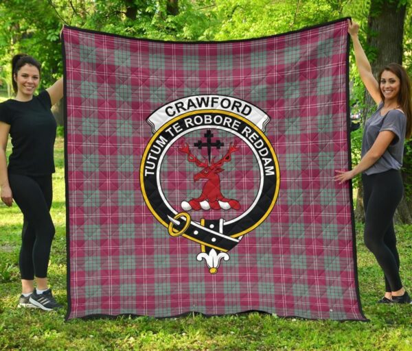 Tartanclans Premium Quilt, Crawford Ancient Tartan Quilt