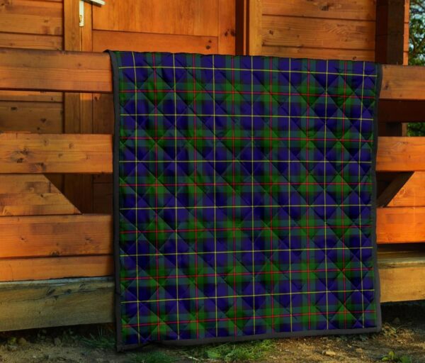 Tartanclans Premium Quilt, MacLeod of Harris Modern Tartan Quilt - Image 5