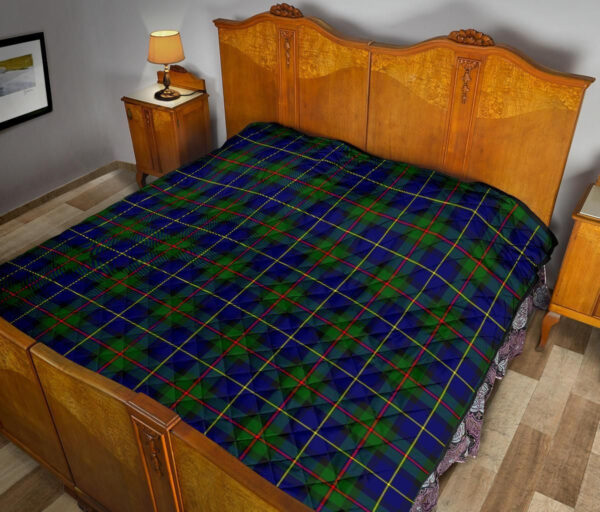 Tartanclans Premium Quilt, MacLeod of Harris Modern Tartan Quilt - Image 10