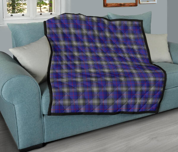 Tartanclans Premium Quilt, Kinnaird Tartan Quilt - Image 9