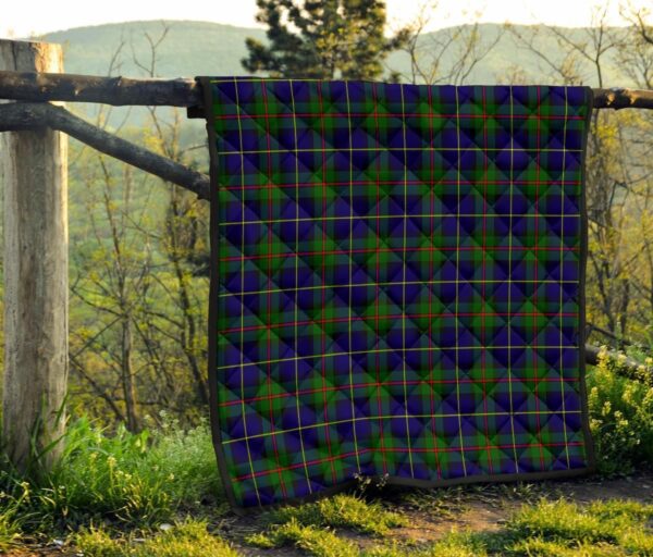 Tartanclans Premium Quilt, MacLeod of Harris Modern Tartan Quilt - Image 4