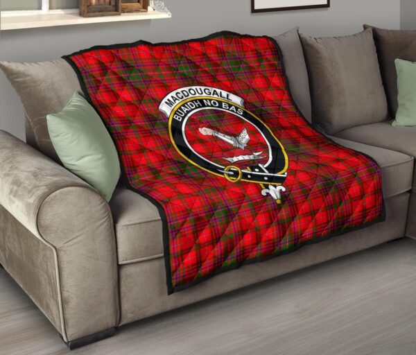 Tartanclans Premium Quilt, MacDougall Modern Tartan Quilt - Image 6