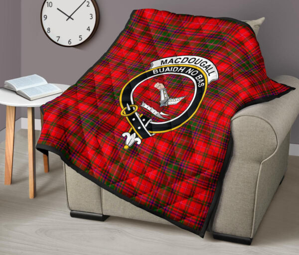 Tartanclans Premium Quilt, MacDougall Modern Tartan Quilt - Image 7