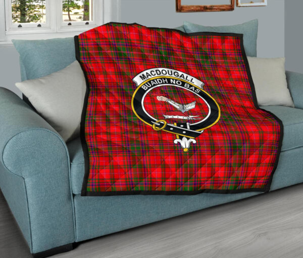 Tartanclans Premium Quilt, MacDougall Modern Tartan Quilt - Image 9