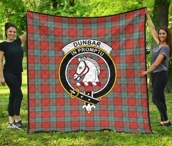 Tartanclans Premium Quilt, Dunbar Ancient Tartan Quilt