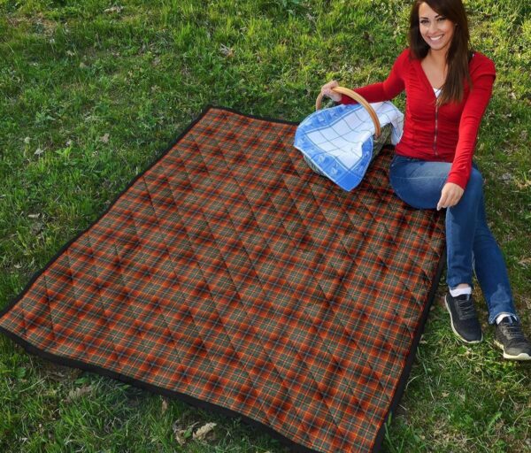 Tartanclans Premium Quilt, Innes Ancient Tartan Quilt - Image 2